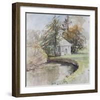 Izaak Walton's Fishing Temple, Dovedale, 2008-Caroline Hervey-Bathurst-Framed Giclee Print