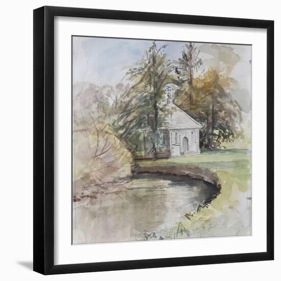 Izaak Walton's Fishing Temple, Dovedale, 2008-Caroline Hervey-Bathurst-Framed Giclee Print