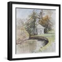 Izaak Walton's Fishing Temple, Dovedale, 2008-Caroline Hervey-Bathurst-Framed Giclee Print