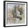 Izaak Walton's Fishing Temple, Dovedale, 2008-Caroline Hervey-Bathurst-Framed Giclee Print