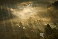 Mist, Light and Silence.-Izabela Laszewska-Mitrega/Darek-Mounted Photographic Print
