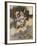 Izanagi and Izanami Giving Birth to Japan, 1925-Kawanabe Kyosai-Framed Giclee Print