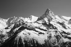 The White Tops of the Mountains in Summe-Izhaev-Laminated Photographic Print