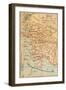 Izmir Region of Turkey - Map-null-Framed Photographic Print