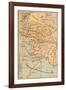 Izmir Region of Turkey - Map-null-Framed Photographic Print