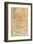 Izmir Region of Turkey - Map-null-Framed Photographic Print