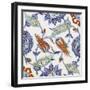 Iznik Pottery Tile-null-Framed Giclee Print