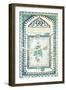 Iznik Tile with a Representation of Mecca-null-Framed Giclee Print