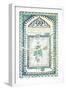 Iznik Tile with a Representation of Mecca-null-Framed Giclee Print