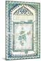 Iznik Tile with a Representation of Mecca-null-Mounted Giclee Print