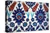 Iznik Tiles, Rustem Pasha Mosque, Istanbul, Turkey-null-Stretched Canvas