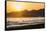 Iztuzu Beach at sunset, Dalyan, Mugla Province, Anatolia, Turkey, Asia Minor, Eurasia-Matthew Williams-Ellis-Framed Stretched Canvas
