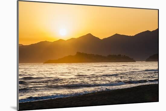 Iztuzu Beach at sunset, Dalyan, Mugla Province, Anatolia, Turkey, Asia Minor, Eurasia-Matthew Williams-Ellis-Mounted Premium Photographic Print