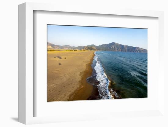 Iztuzu Beach, Dalyan, Koycegiz, Mugla, Turkey.-Ali Kabas-Framed Photographic Print