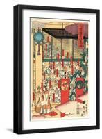 Izumo No Kuni Taisya[?]-Utagawa Sadahide-Framed Giclee Print