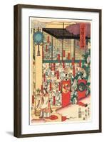 Izumo No Kuni Taisya[?]-Utagawa Sadahide-Framed Giclee Print