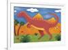 Izzy the Iguanodon-Sophie Harding-Framed Premium Giclee Print