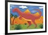 Izzy the Iguanodon-Sophie Harding-Framed Premium Giclee Print