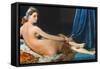 J.A.D. Ingres: Odalisque-Jean-Auguste-Dominique Ingres-Framed Stretched Canvas