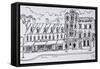 J.A. Moisan Grocery Store and Bed and Breakfast, Quebec City, Quebec, Canada-Richard Lawrence-Framed Stretched Canvas