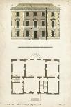 Design for a Building I-J. Addison-Mounted Art Print