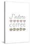 J'adore Coffee-Lottie Fontaine-Stretched Canvas