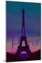 J'adore Paris - Eiffel Tower-Cora Niele-Mounted Giclee Print