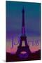 J'adore Paris - Eiffel Tower-Cora Niele-Mounted Giclee Print