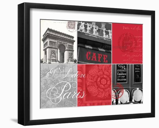 J'Adore Paris-Cameron Duprais-Framed Art Print