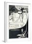 J"Ai Baise Ta Bouche, Jokanaan, Illustration from "Salome" by Oscar Wilde, Pub. 1894-Aubrey Beardsley-Framed Giclee Print