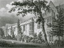 St Edmund Hall, Oxford-J and HS Storer-Framed Art Print