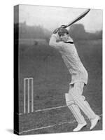 J.B. Hobbs Batting, 1924-null-Stretched Canvas