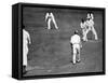 J.B. Hobbs Scores the Run to Make His 126th Century, 1926-null-Framed Stretched Canvas
