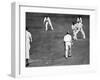 J.B. Hobbs Scores the Run to Make His 126th Century, 1926-null-Framed Photographic Print
