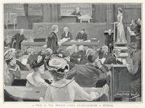 Trial in the Divorce Court London: Cross-Examining a Witness-J. Barnard Davis-Stretched Canvas