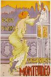 Montevideo Cigarrillos Poster-J. Borro-Giclee Print