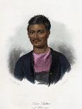 Native of the Papua Islands, C1840-J Bull-Giclee Print