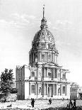 Paris, France - Eglise Des Invalides-J. Bury-Framed Stretched Canvas