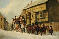 The Oxford to London Mail Coach, 1883-J.C. Maggs-Giclee Print