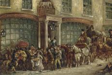 Entrance to La Belle Sauvage Inn Yard, Ludgate Hill, London-J.C. Maggs-Giclee Print