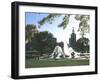 J.C. Nichols Fountain, Country Club Plaza, Kansas City, Missouri, USA-Michael Snell-Framed Photographic Print