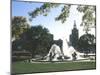 J.C. Nichols Fountain, Country Club Plaza, Kansas City, Missouri, USA-Michael Snell-Mounted Photographic Print