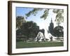 J.C. Nichols Fountain, Country Club Plaza, Kansas City, Missouri, USA-Michael Snell-Framed Photographic Print