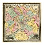 The City of Philadelphia, c.1847-J^ C^ Sidney-Stretched Canvas