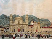 The Plaza de Bolivar, Bogota, 1837-J. Castillo-Laminated Giclee Print