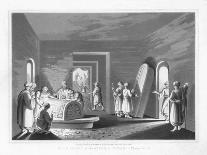 'Tomb of Joseph of Arimathea. Luke, 23. 50. 54', 1830-J Clarke-Framed Giclee Print