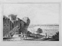 'Pool of Bethesda. John. 5. 2.', 1830-J Clarke-Framed Giclee Print