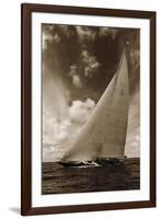 J-Class K3 Yacht-Ben Wood-Framed Giclee Print