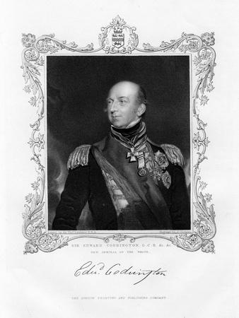 Sir Edward Codrington, British Admiral, 19th Century