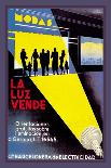 La Luz Vende-J. Cuellar-Mounted Art Print